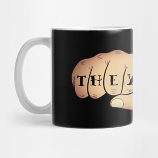 They Them Knuckles Mug